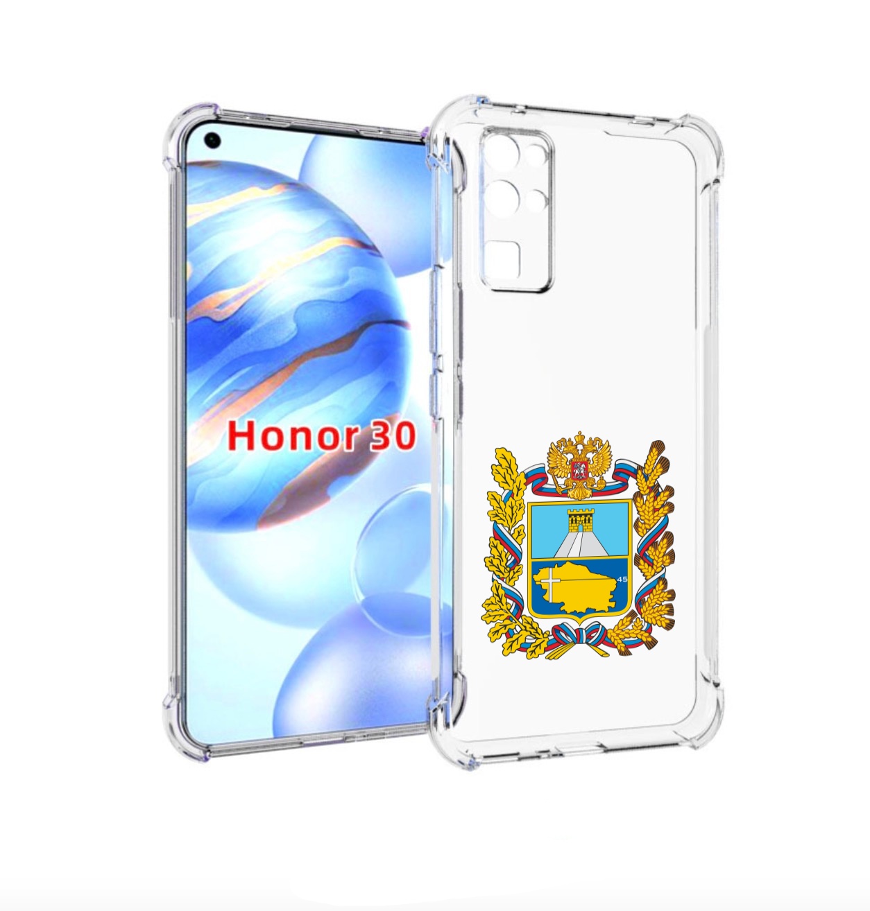 

Чехол бампер MyPads герб-ставропольскии-краи для Honor 30 (BMH, Прозрачный, Tocco