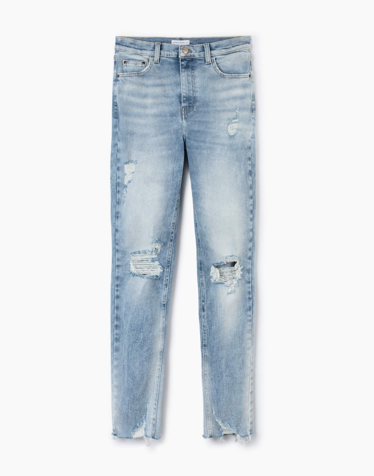 

Джинсы женские Gloria Jeans GJN033224 синий /медиум айс/ 50/170, GJN033224