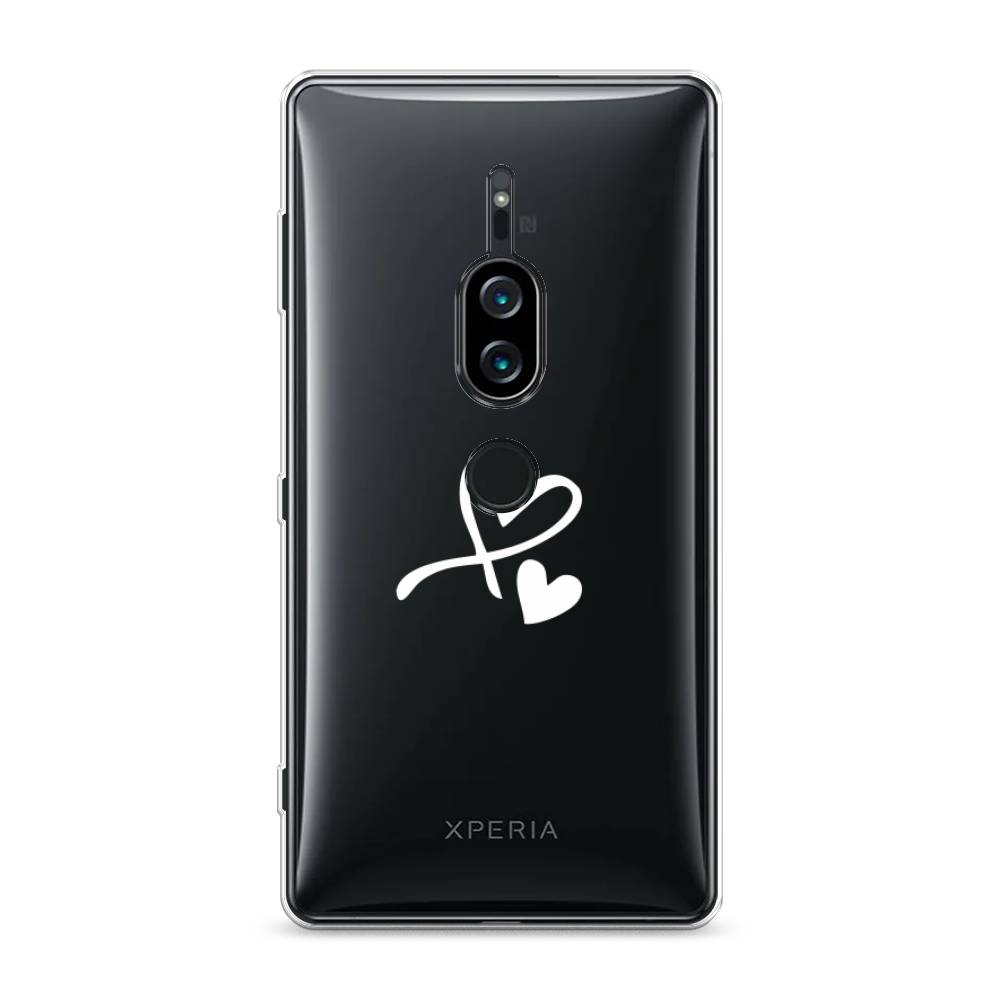

Силиконовый чехол "Сердечко минимализм" на Sony Xperia XZ2 Premium, 53350-6