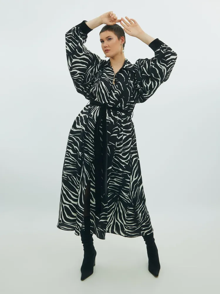 

Платье женское MAT fashion 7801.721202 черное One Size, 7801.721202