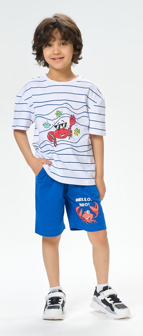 

Футболка детская Kari Kids SS24C68201226, белый, 104, 229022