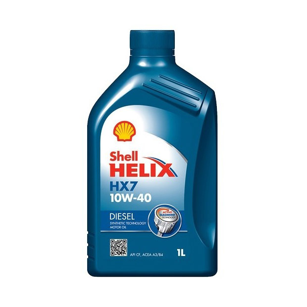 фото Масло shell helix hx7 diesel 10w-40 cf (1л) shell арт. helixdieselhx710w401l