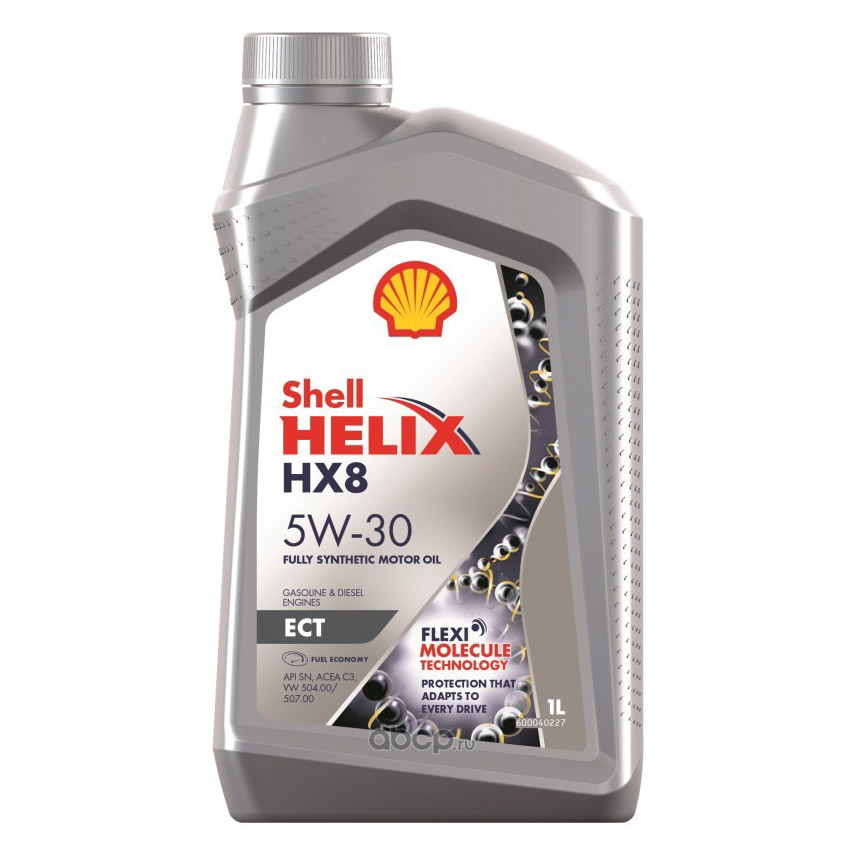 фото Масло shell helix (hx8) ect 5w-30 (1л) 550048036