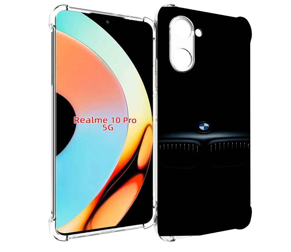 

Чехол бампер MyPads бмв bmw 2 мужской для Realme 10 Pro противоу..., Прозрачный, Tocco