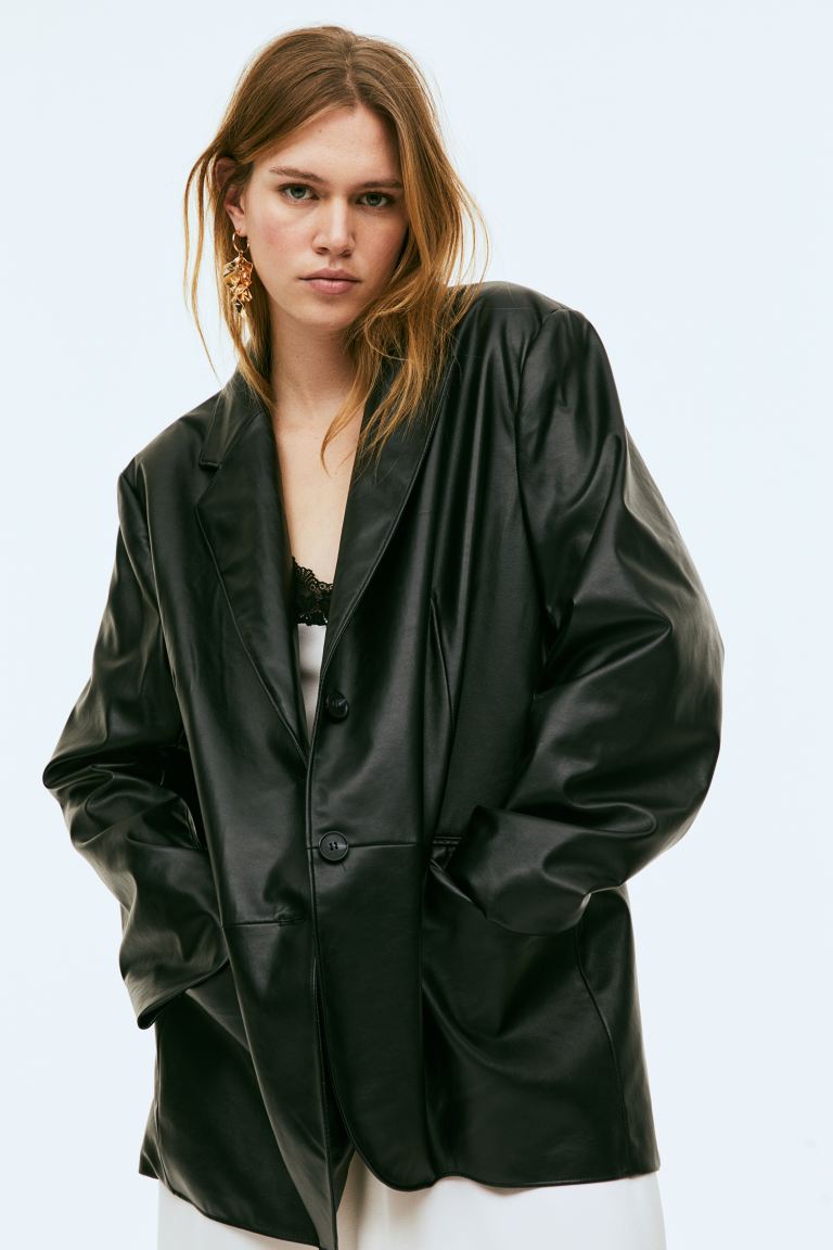 

Жакет женский H&M 1090325001 черный XS (доставка из-за рубежа), 1090325001