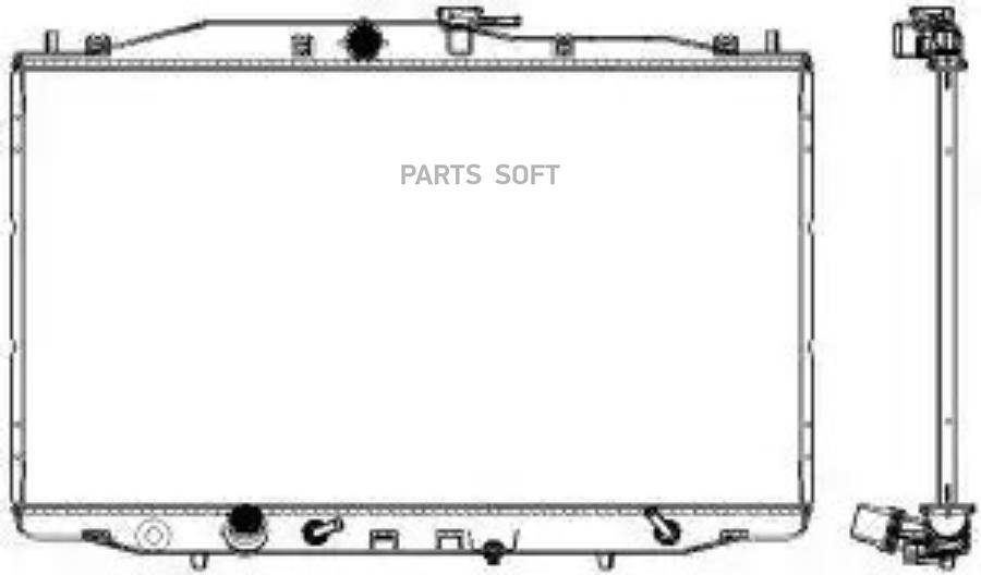 

Радиатор Acura Tsx 03-04, Honda Accord 03-08 30711011 Sakura арт. 30711011