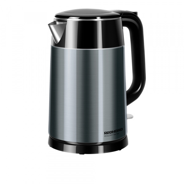 Чайник электрический REDMOND RK-M1551 1.7 л серый, черный гриль redmond rgm m835d серебристый серый