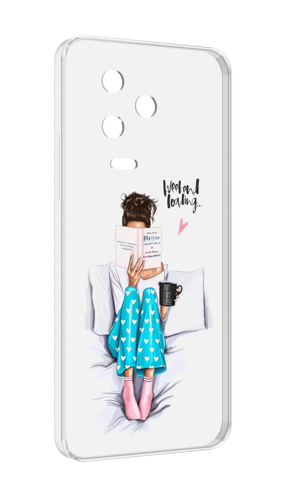 Чехол MyPads Weekend-loading для Infinix Note 12 Pro 4G X676B противоударный