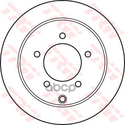

Диск Тормозной Mitsubishi Lancer (07-) Задний (1Шт.) Trw Df4973