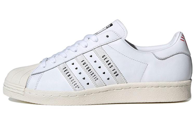 

Кеды унисекс Adidas Superstar 80s Human Made белые 40 EU, Белый, Superstar 80s Human Made