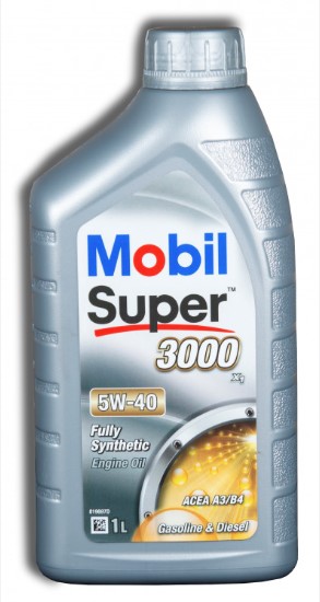 Моторное масло Mobil Super 3000 X1 5W40 1 л 1061₽