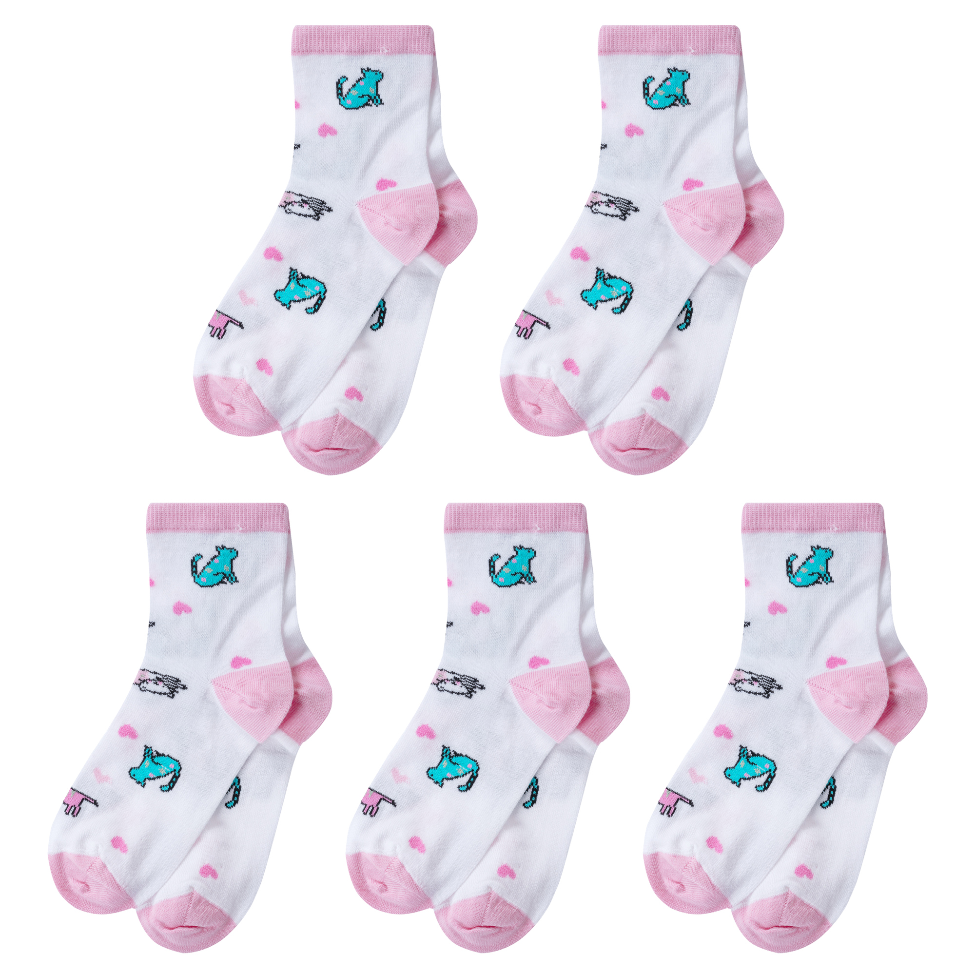 

Носки детские LorenzLine 5-Л98 цв. розовый; белый р. 12-14, 5-Л98