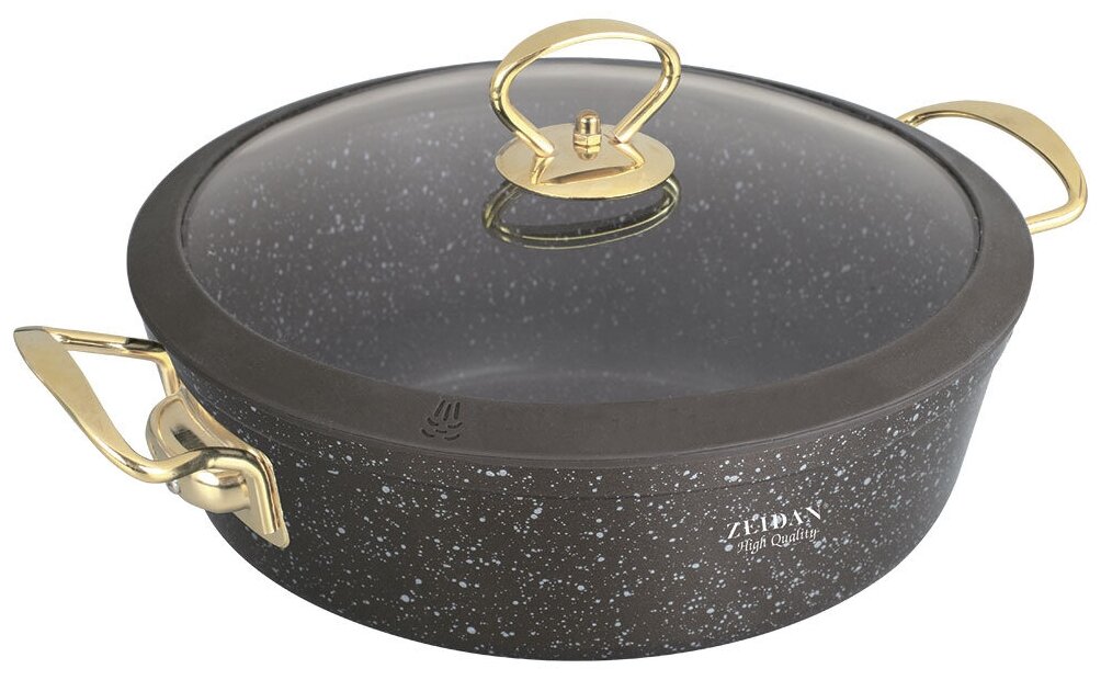 

Жаровня Zeidan Espresso с антипригарным покрытием 28 см 4,6 л, Z-501012 Espresso