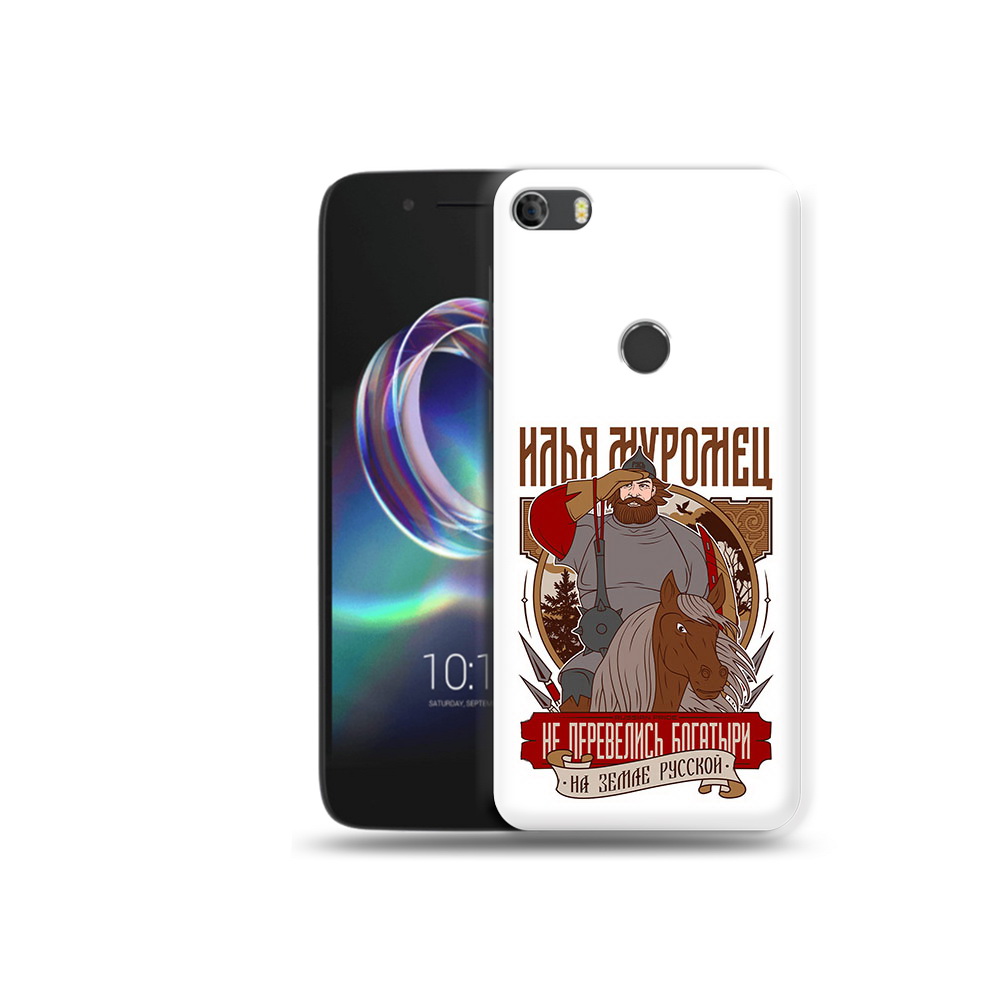 

Чехол MyPads Tocco для Alcatel Idol 5 Илья Муромец, Прозрачный, Tocco