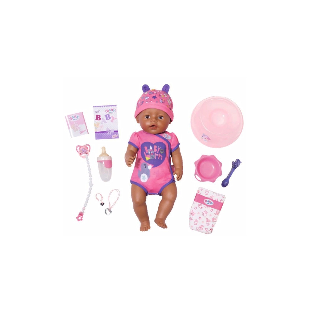 Интерактивная кукла 824382 Baby Born Soft Touch Этническа (мулатка-2)