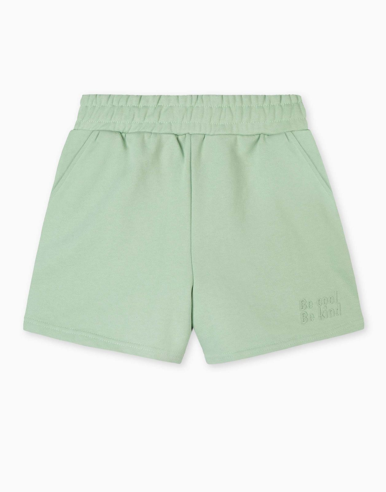 Спортивные шорты женские Gloria Jeans GSH010955 зеленый M/170