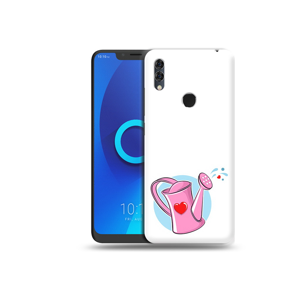 

Чехол MyPads Tocco для Alcatel 5V Лейка любви 14 февраля, Прозрачный, Tocco