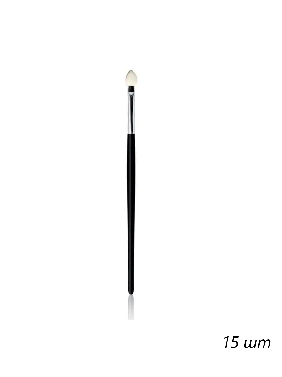 Аппликатор для теней Nail Art на длинной ручке черный 15 шт