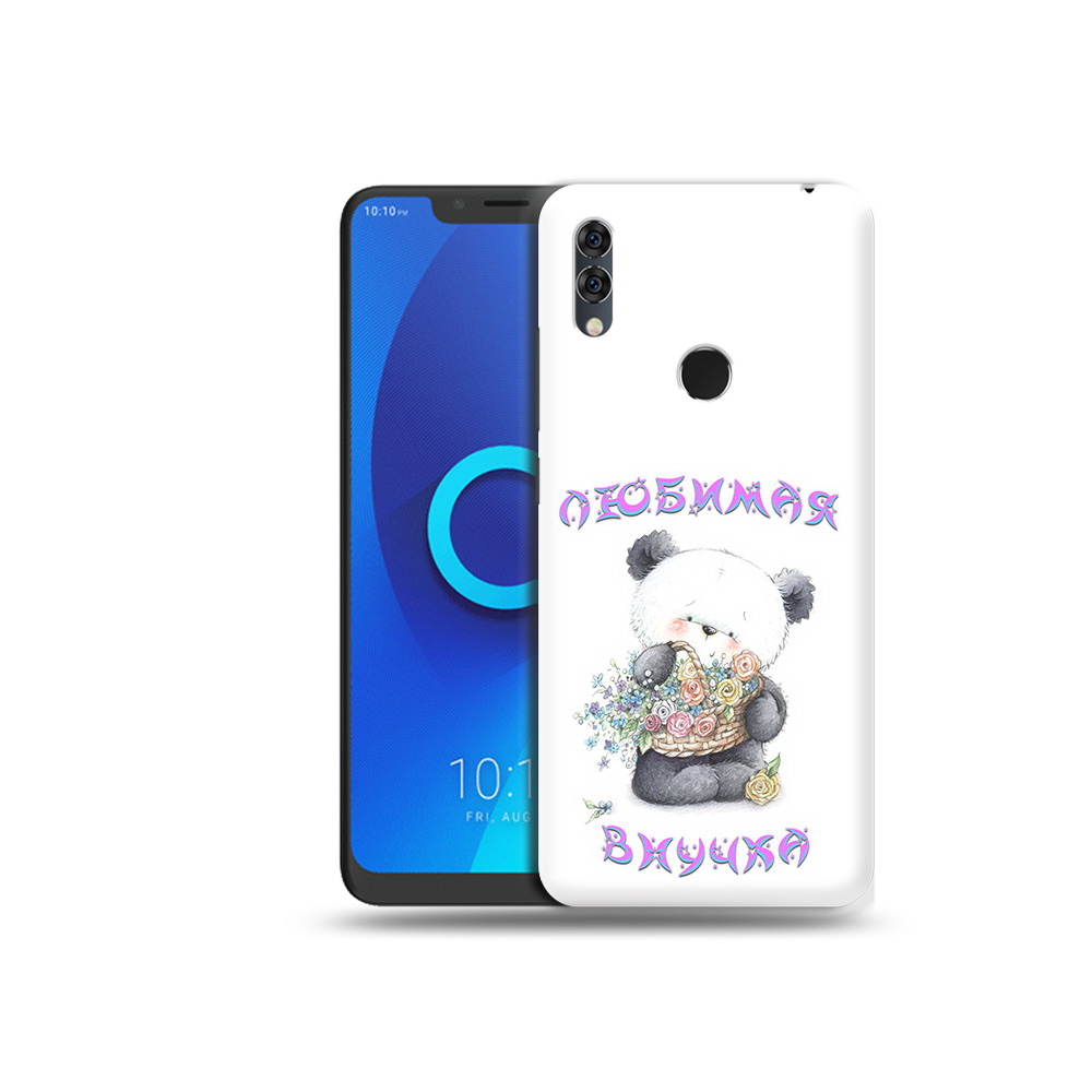 

Чехол MyPads Tocco для Alcatel 5V Любимая внучка, Прозрачный, Tocco