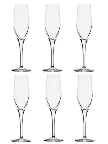 фото Stolzle набор бокалов для шампанского exquisit 175 мл, 6 шт. 1470007-6