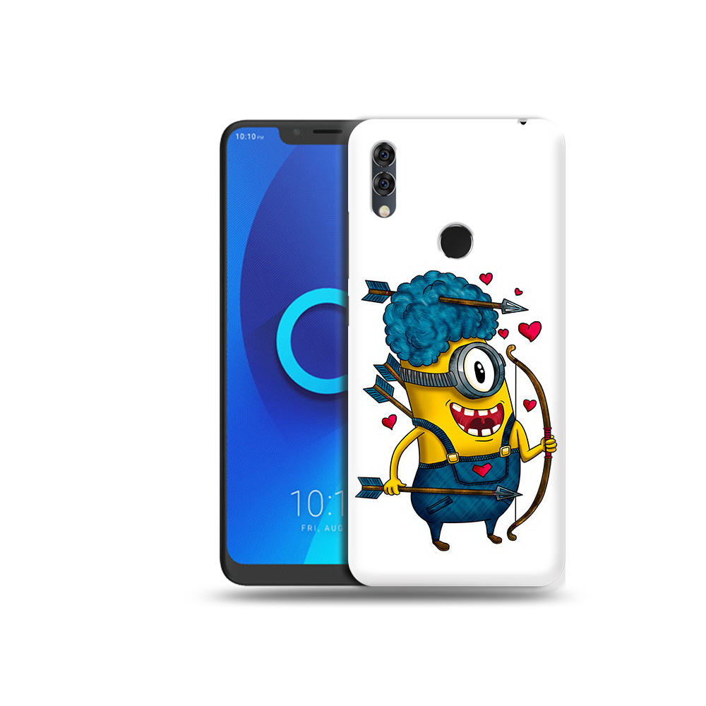 

Чехол MyPads Tocco для Alcatel 5V Миньон купидон, Прозрачный, Tocco