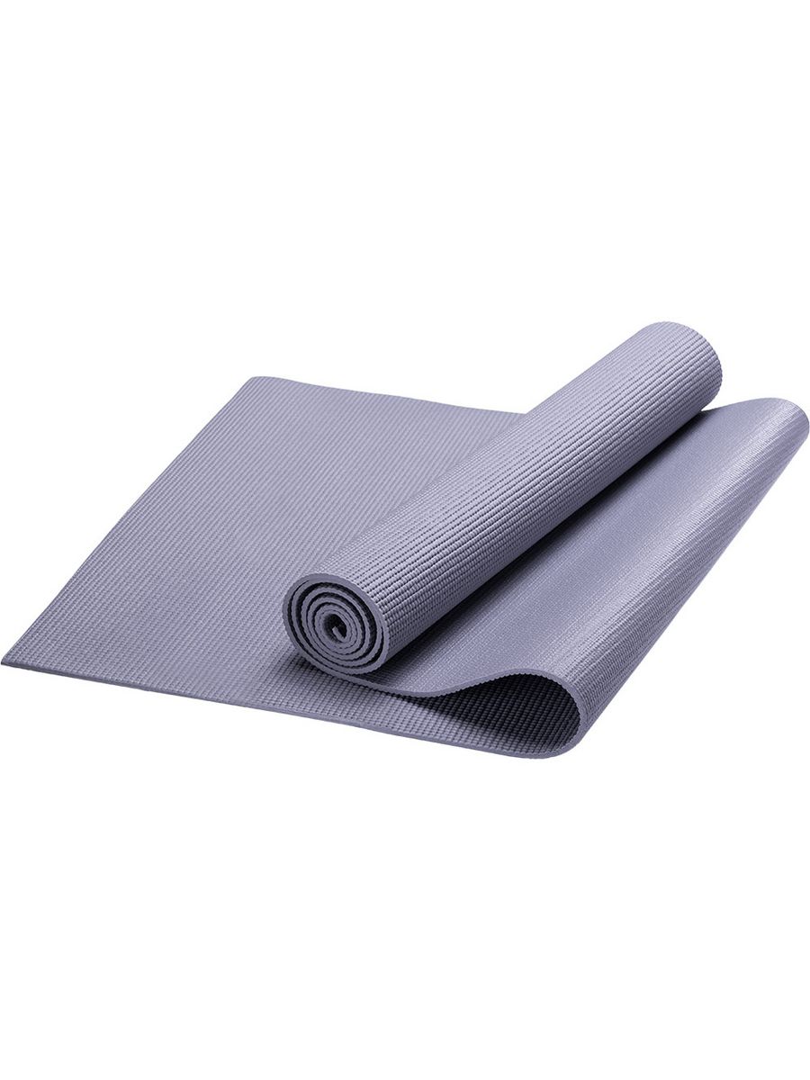 

Коврик для йоги Sportex, PVC, 173x61x0,3 см (серый)