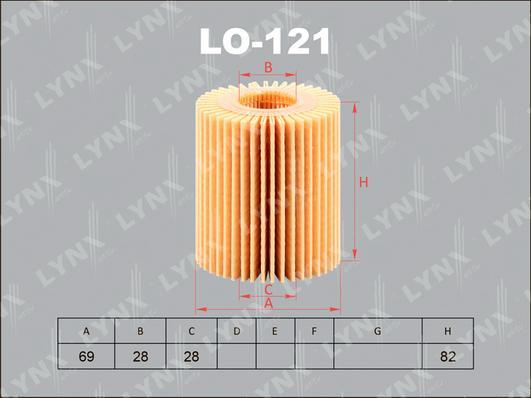 

LO-121 фильтр масляный Toyota Auris/Avensis 2.0D-2.2D 05>