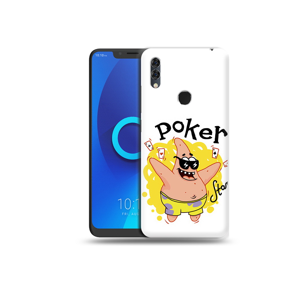 

Чехол MyPads Tocco для Alcatel 5V Патрик, Прозрачный, Tocco