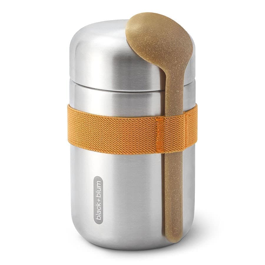 фото Термос для еды food flask b, 400 мл, оранжевый black+blum