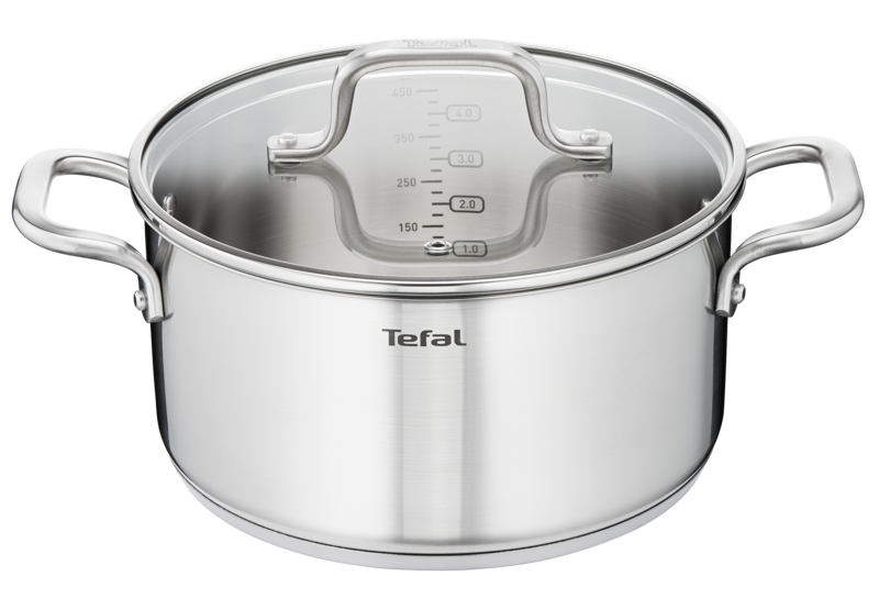 фото Кастрюля с крышкой tefal virtuoso e4924674, 5,2 л