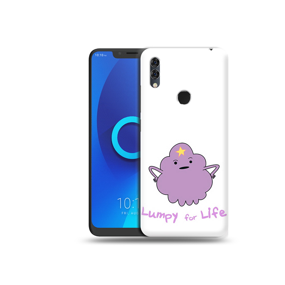 

Чехол MyPads Tocco для Alcatel 5V Принцесса пупырчатого королевства, Прозрачный, Tocco