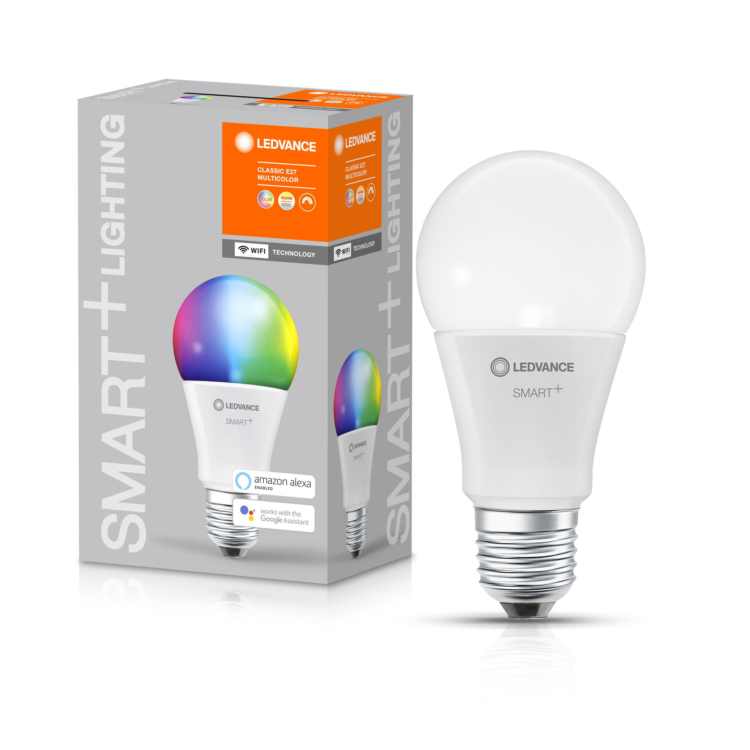 Лампа Ledvance SMART+ WiFi Classic Multicolour 60 9 W/2700…6500K E27 Wi-Fi Яндекс