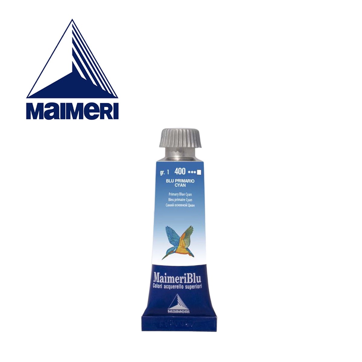 

Maimeri Краска акварельная Maimeri BLU, туба 15мл, 400 Циан синий основной, Краска акварельная Maimeri BLU, туба 15мл, 400 Циан синий основной