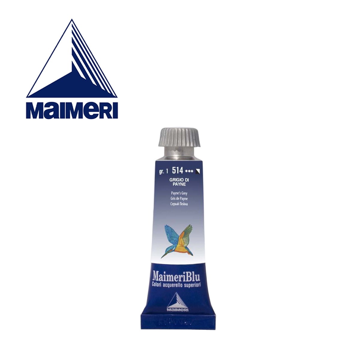 

Maimeri Краска акварельная Maimeri BLU, туба 15мл, 514 Серый Пейн, Краска акварельная Maimeri BLU, туба 15мл, 514 Серый Пейн