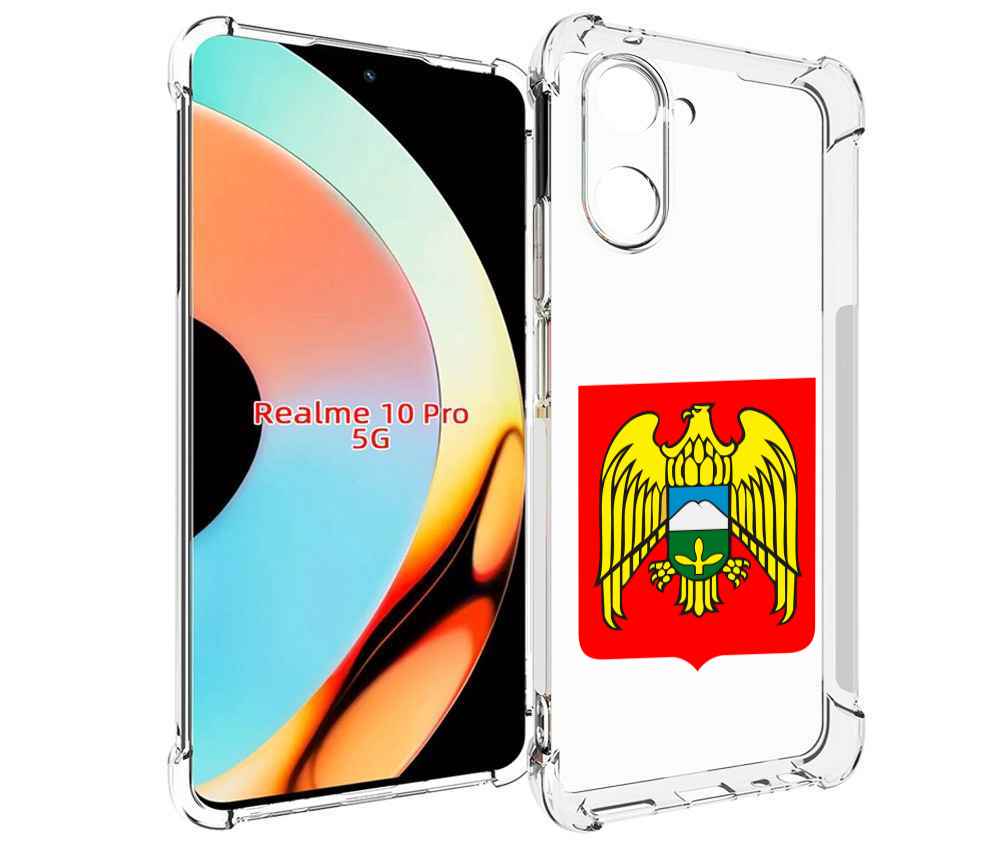 

Чехол бампер MyPads герб-кабардино-балкария-нальчик для Realme 1..., Прозрачный, Tocco
