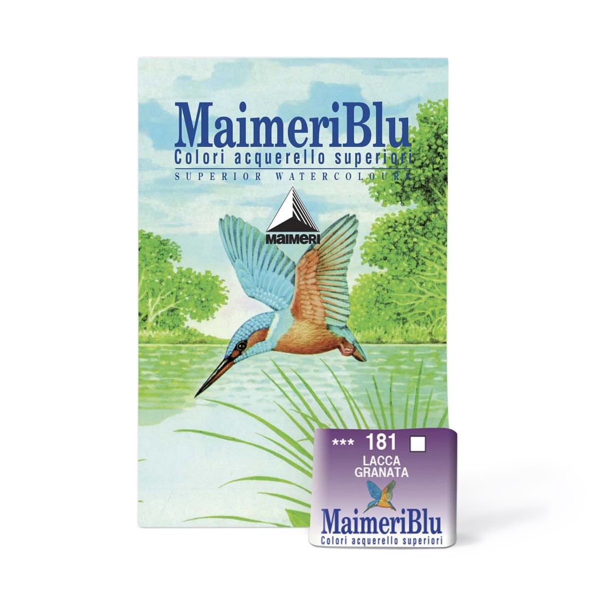 

Maimeri Краска акварельная Maimeri BLU, кювета 1.5мл, 181 Гранатовый лак, Краска акварельная Maimeri BLU, кювета 1.5мл, 181 Гранатовый лак