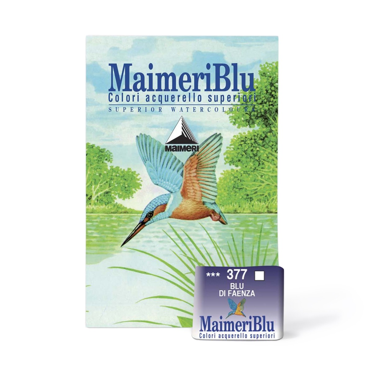 

Maimeri Краска акварельная Maimeri BLU, кювета 1.5мл, 377 Фаянсово-голубой, Краска акварельная Maimeri BLU, кювета 1.5мл, 377 Фаянсово-голубой