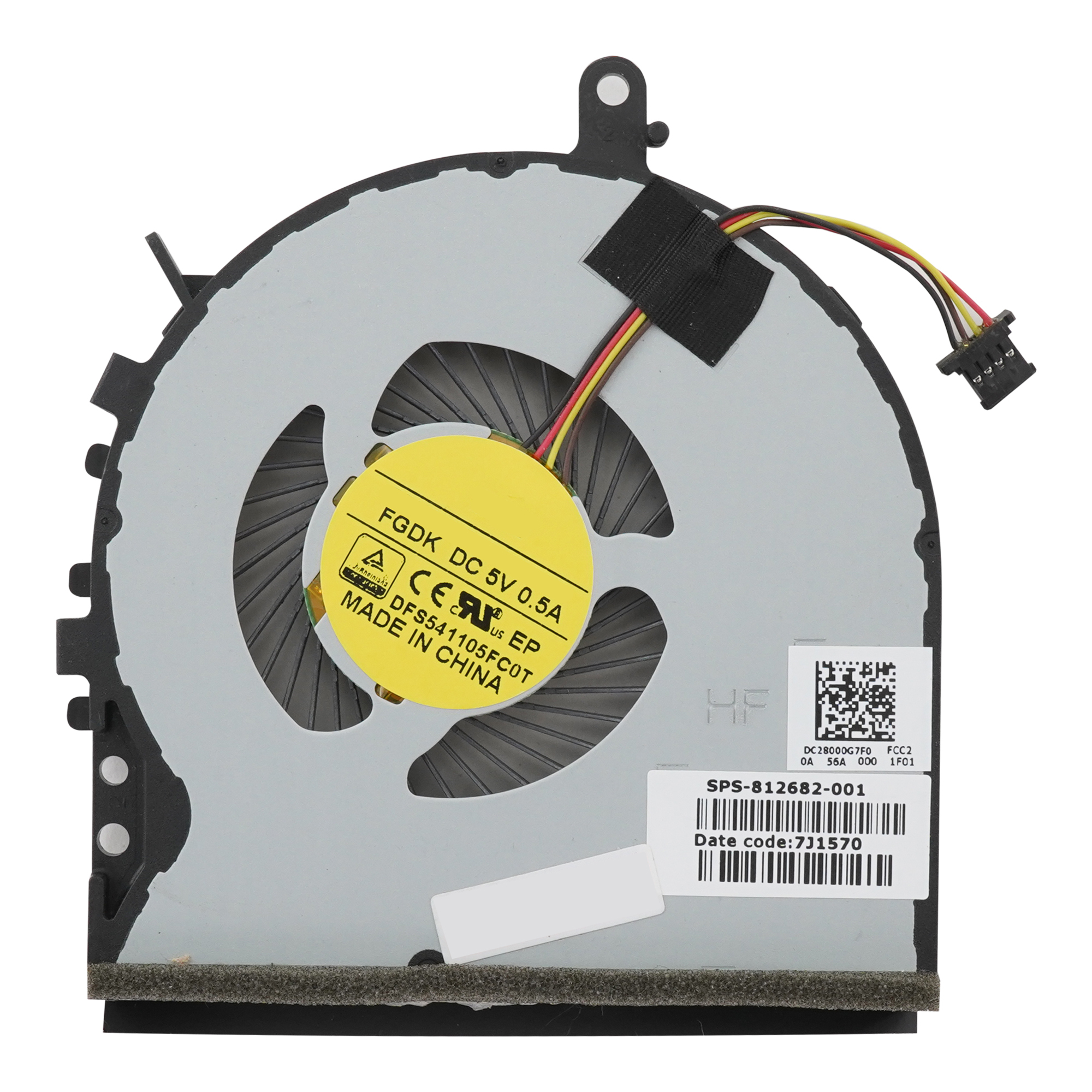 Кулер для ноутбука Azerty DFS541105FC0T FGDK (050-0672)