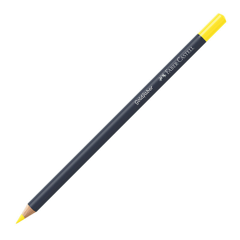 

Faber Castell Карандаш цветной Faber-Castell Goldfaber, 105 кадмиевый желтый светлый, Карандаш цветной Faber-Castell Goldfaber, 105 кадмиевый желтый светлый