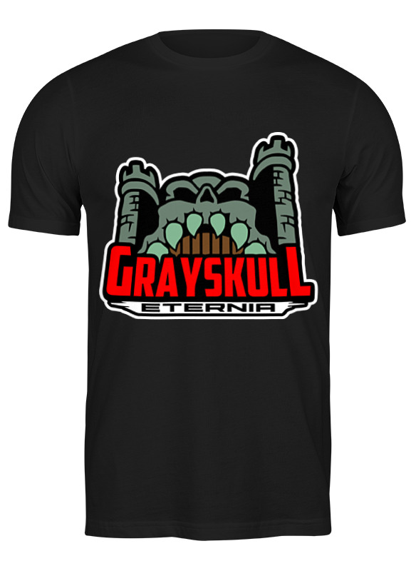 

Футболка мужская Castle grayskull 2406814 Printio черная S, Castle grayskull 2406814