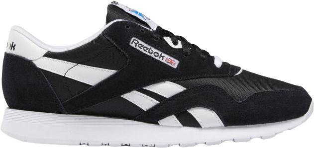 фото Кроссовки мужские reebok cl nylon черные 10 us