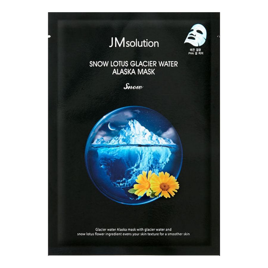 

Тканевая маска JMsolution Snow Lotus Glacier отшелуш. с экстрактом снежного лотоса, 30 мл