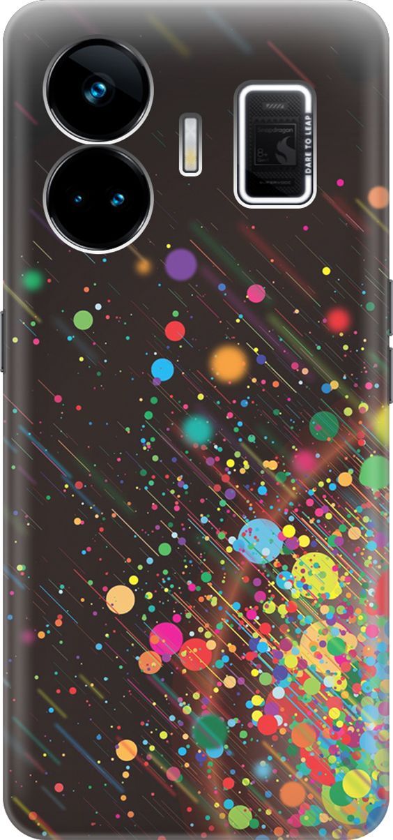 

Чехол на Realme GT Neo 5 "Яркое настроение", Зеленый;красный, 158664