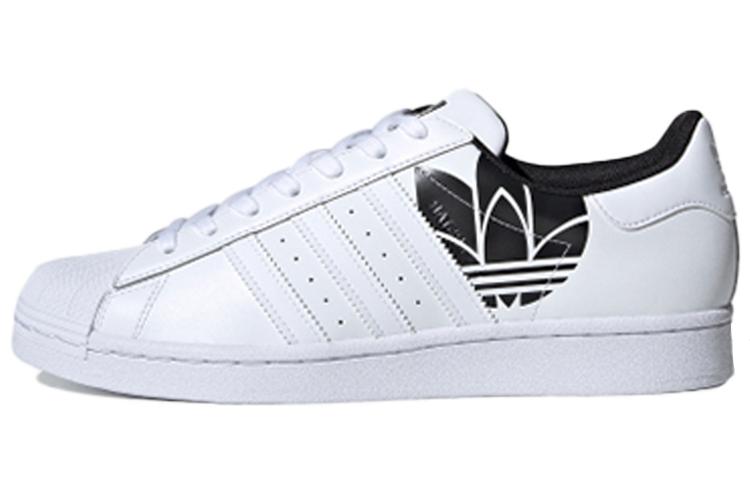 

Кеды унисекс Adidas Superstar LOGO белые 43 EU, Белый, Superstar LOGO