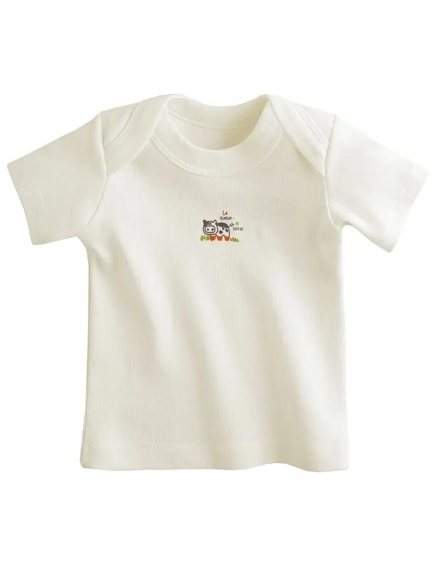 

Футболка детская La Petite Bubu цв. белый р. 74