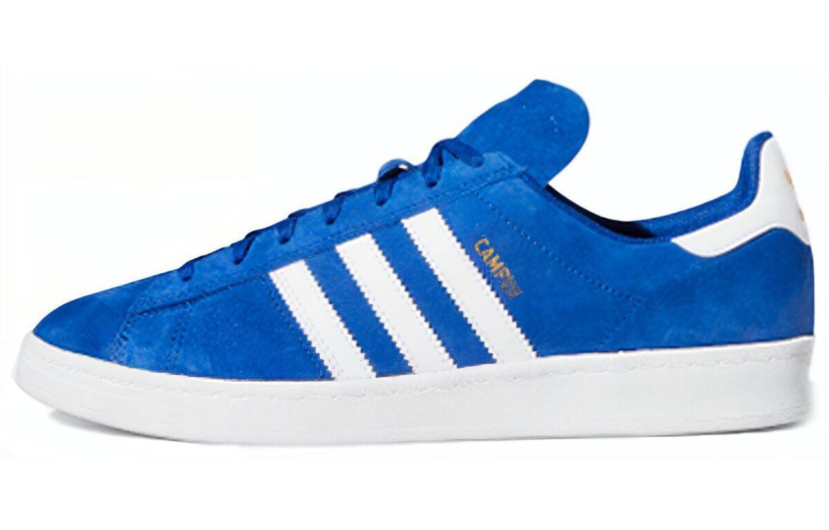 

Кеды унисекс Adidas Campus Adv синие 42 EU, Синий, Campus Adv
