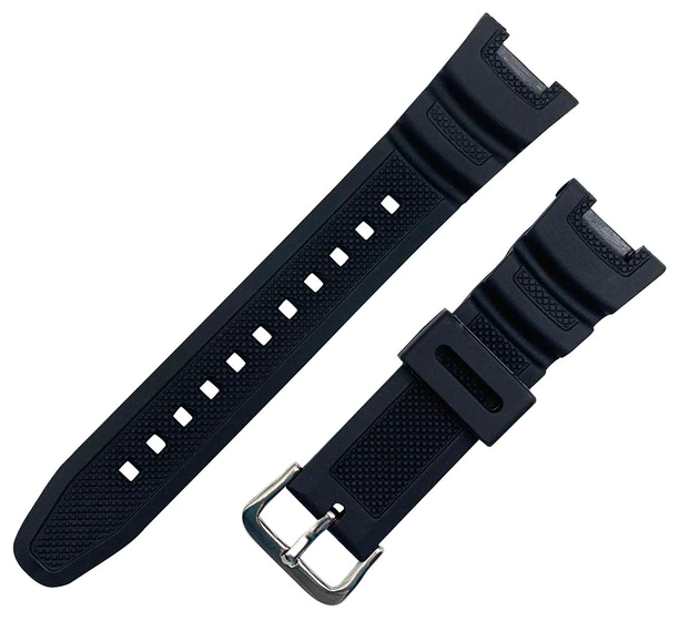 

Застежка для ремешка унисекс Watch Band SGW-100 черная, Черный, SGW-100