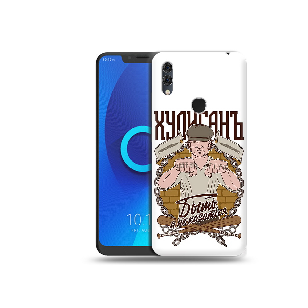 

Чехол MyPads Tocco для Alcatel 5V Хулиган, Прозрачный, Tocco