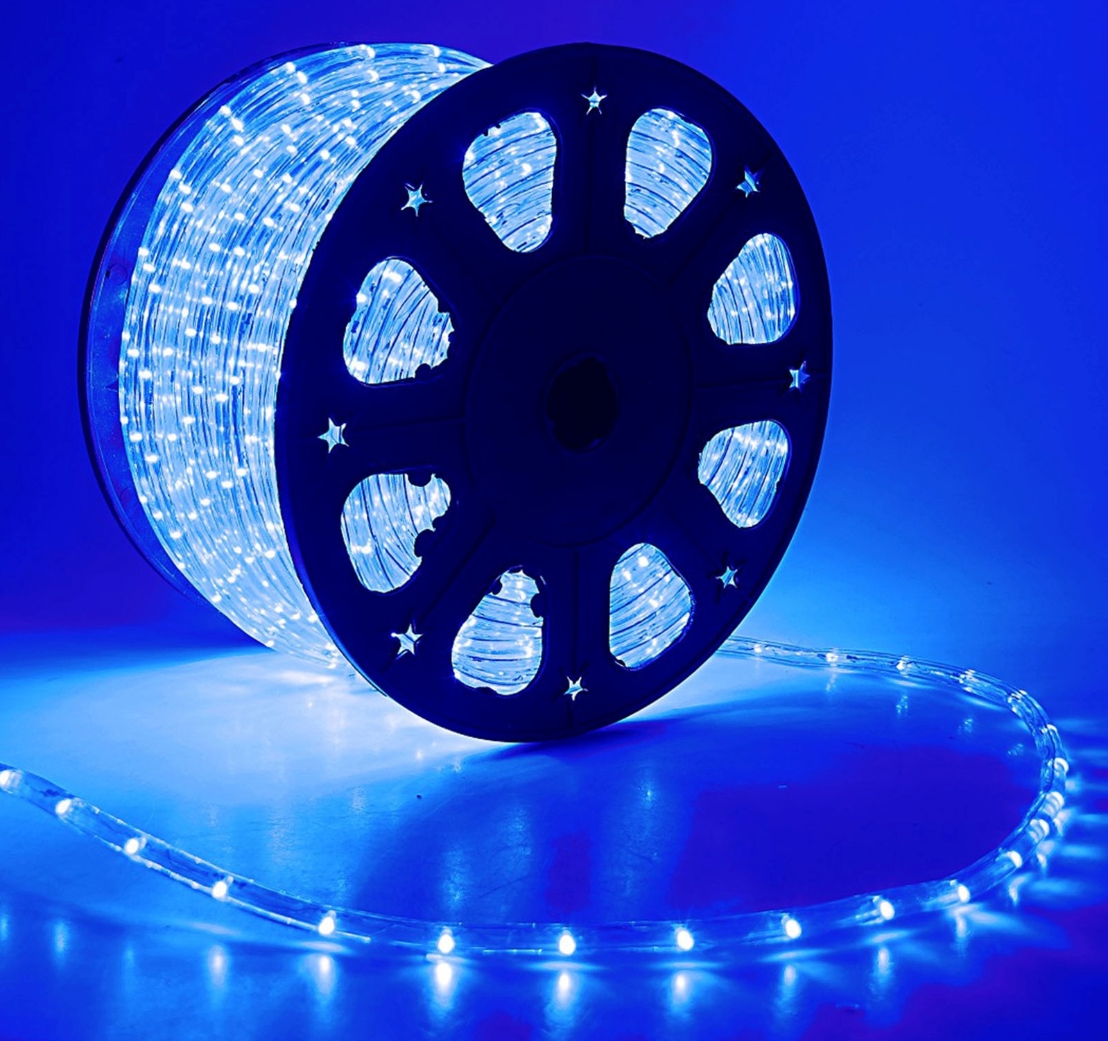 

Светодиодная лента Luazon lighting 767709 100м белый, 767709 11 мм круглый 100 м фиксинг