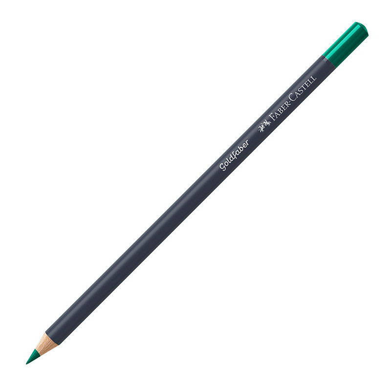 

Faber Castell Карандаш цветной Faber-Castell Goldfaber, 161 зеленый фтало, Карандаш цветной Faber-Castell Goldfaber, 161 зеленый фтало